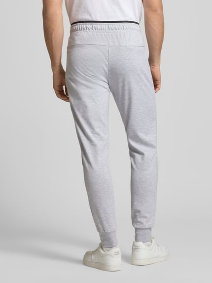 JACK & JONES Sweatpants met Katoen Model 'GORDON' Lichtgrijs gemêleerd - 5