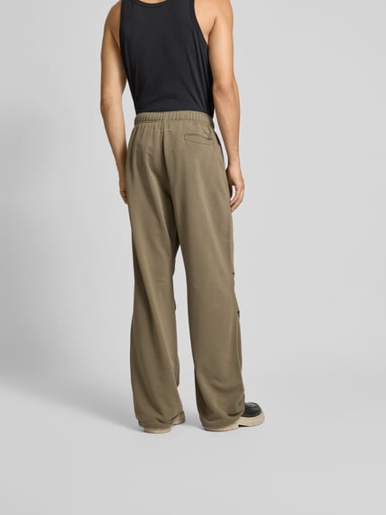 MM6 Maison Margiela Sweatbroek met elastische band Beige - 5