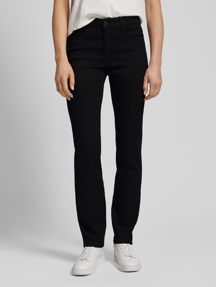 MAC Straight Fit Jeans mit 5-Pocket-Design Black 4