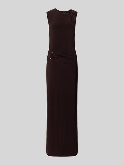 Produktfoto, Regular Fit maxi-jurk met plooien model 'Jess' van Forever New, elastische materiaalmix, mouwloos design, ronde hals, ruglengte maat 36 147 cm, borstwijdte maat 36 36 cm
