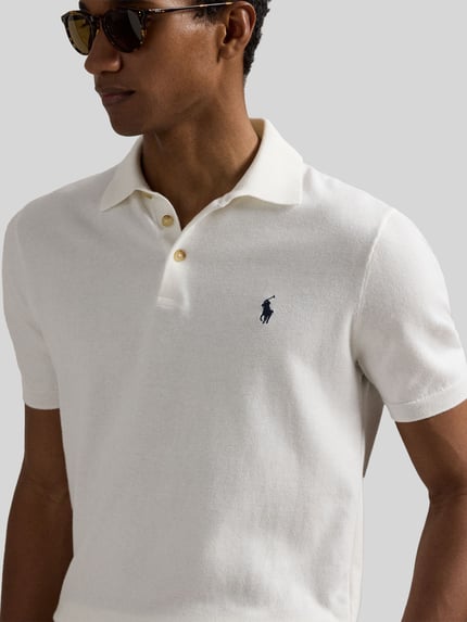 Polo Ralph Lauren regular fit poloshirt van puur katoen Wit - 3