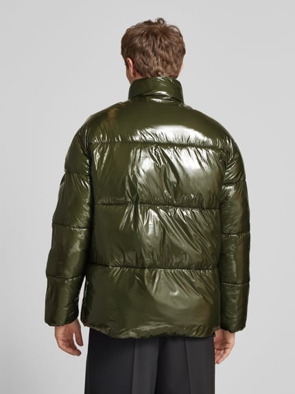 Karl Lagerfeld Steppjacke mit Reißverschlusstaschen Oliv 5