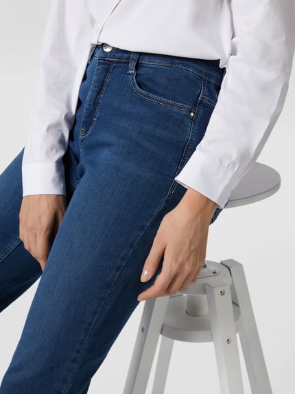 MAC Jeansy o kroju slim fit z 5 kieszeniami Granatowy 3