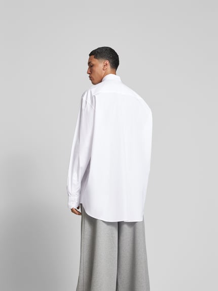 VETEMENTS Vrijetijdsoverhemd met kentkraag Wit - 5