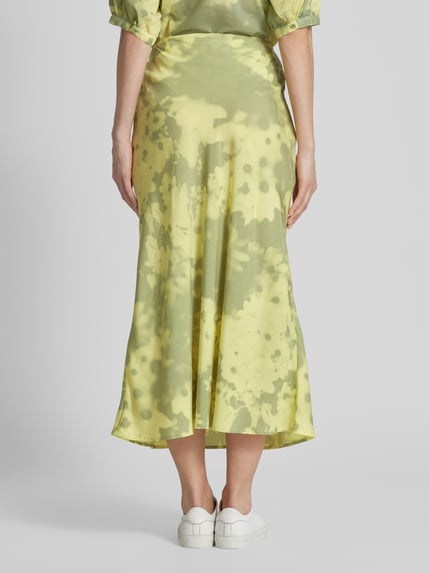 ARMEDANGELS Maxirock im Batik-Look Modell 'MILAJAANA BLOMMAA' GELB 5