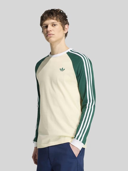 adidas Originals Regular Fit T-Shirt aus reiner Baumwolle  Offwhite 4