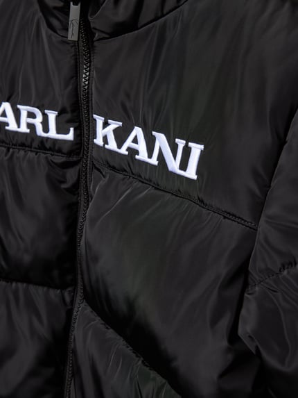 Karl Kani Kurtka pikowana z wyhaftowanym logo Czarny 2