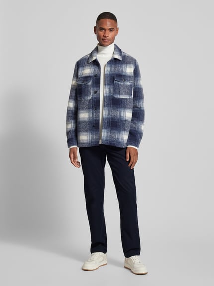 Tommy Hilfiger Stoffhose mit französischen Eingrifftaschen Marine 1