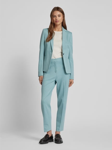 Jake*s Collection Blazer met strookzakken Aquablauw - 1