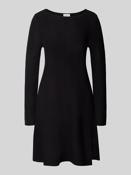 Tricotjurk met ronde hals model 'VALUNI' Shop The Look MANNEQUINE