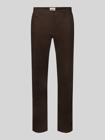 Smalle broek van katoenmix model 'Fabio' Shop The Look MANNEQUINE