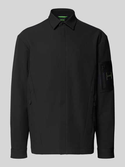 BOSS Green Kurtka funkcyjna Regular Fit z wodoodpornego materiału model „ST_EXPEDIT PADDED L” Czarny 2
