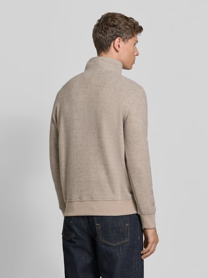 RAGMAN Troyer mit Reißverschluss Taupe 5