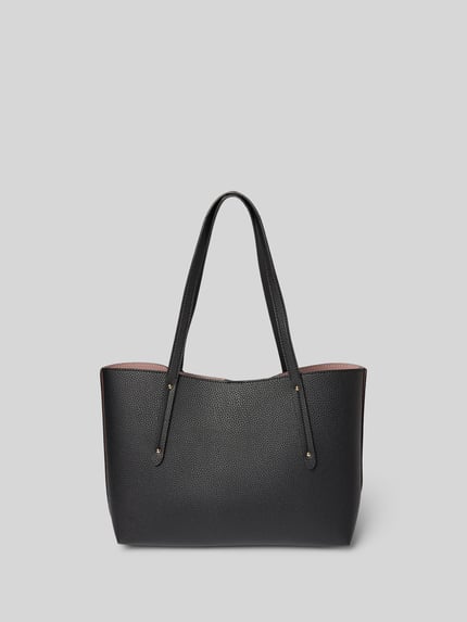 GUESS Tote Bag in Leder-Optik Modell 'Brenton' Black 4