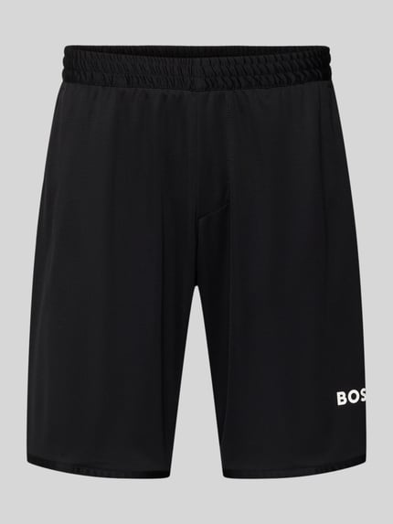 Regular Fit Shorts mit Label-Schriftzug Modell 'TOC SPIN 9 INCH' Shop The Look MANNEQUINE