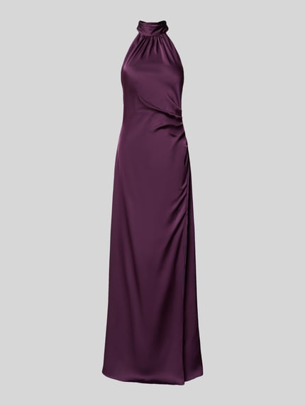 Jake*s Cocktail Abendkleid mit Raffungen Purple 2