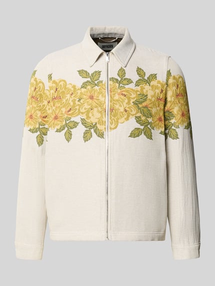 DRYKORN Strickjacke mit Kentkragen Offwhite 2