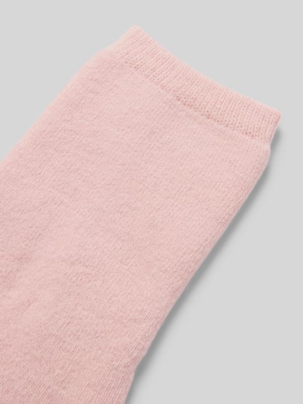 camano Skarpetki o kroju regular fit z mieszanki wełny z dodatkiem wiskozy model ‘Cosy’ Różowawy 2