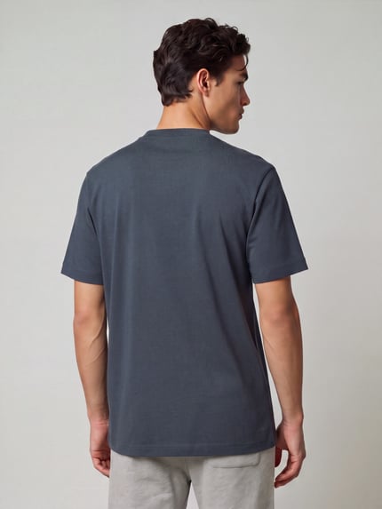 G-Star RAW T-Shirt mit Logo-Schriftzug Blau 5