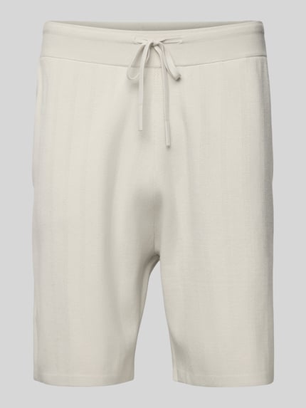 CK Calvin Klein Regular Fit Shorts mit Strukturmuster Sand 2