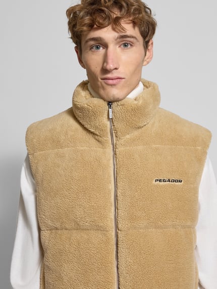 PEGADOR Steppweste mit Stehkragen Sand 3