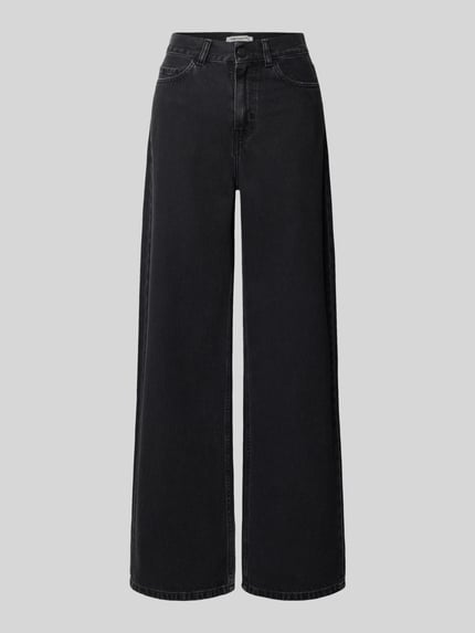Wide Leg Jeans aus reiner Baumwolle Modell 'Jane' Shop The Look MANNEQUINE