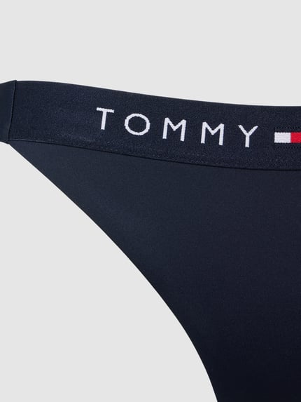 Tommy Hilfiger Bikinibroekje met zijdelingse rijgveters model 'ORIGINAL' Marineblauw - 2