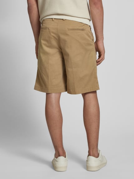 JACK & JONES Szorty chinosy o kroju regular fit z wpuszczanymi kieszeniami model ‘BILL BARRET’ Beżowy 5