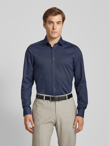 OLYMP Level 5 Slim Fit Businesshemd in Premiumqualität Marine 4