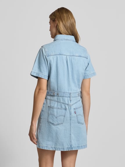 Levi's® Regular Fit Jeanskleid aus reiner Baumwolle Hellblau 5