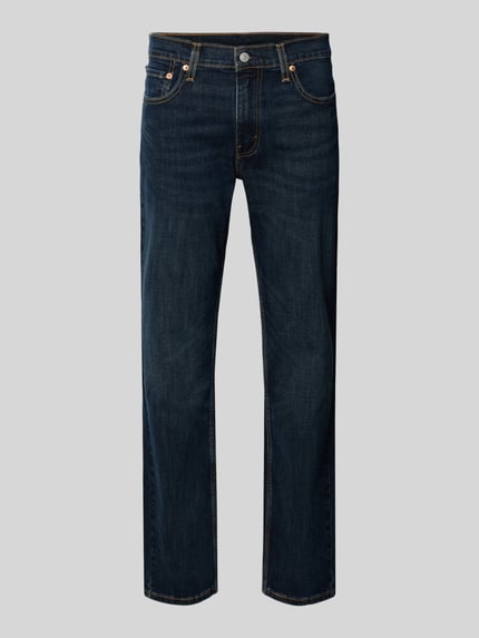 Produktfoto, Slim Fit Jeans aus Baumwoll-Mix Modell '511™' van Levi's®, donkerblauw, 5-pocket, knoop- en ritssluiting, elastisch katoen