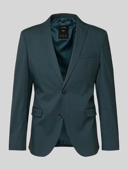 s.Oliver BLACK LABEL Slim Fit Anzugsakko mit Viskose-Anteil  Dunkelgruen 2