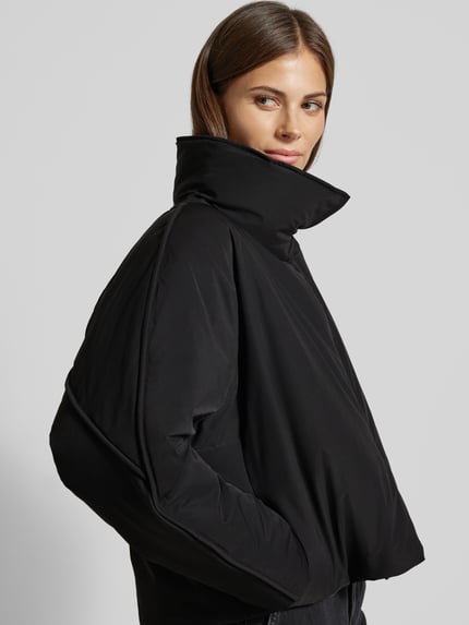 Jake*s Casual Steppjacke mit Stehkragen Black 3
