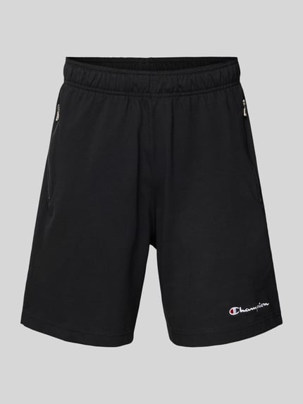 Champion Relaxed Fit Bermudas mit Reißverschlusstaschen Black 2
