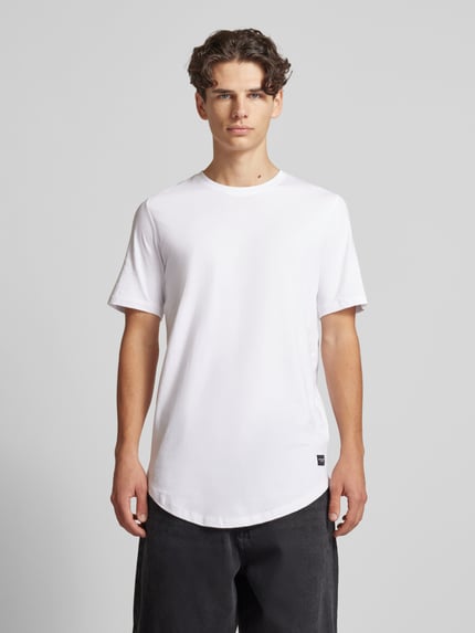 JACK & JONES T-shirt z naszywką z logo model ‘NOA’ Biały 4