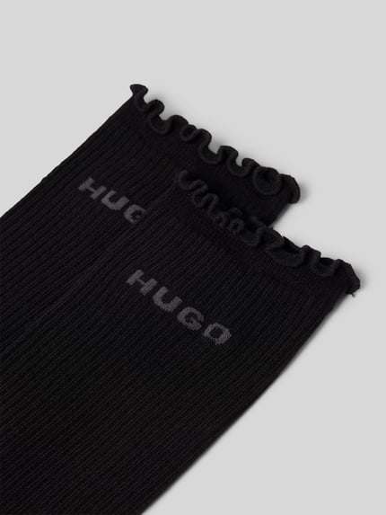 HUGO Sokken van katoenmix in een set van 2 paar Black - 2