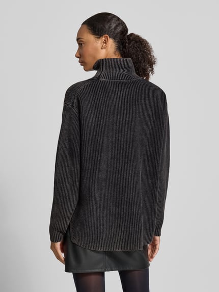 G-Star RAW Oversized col-pullover van puur katoen Zwart - 5