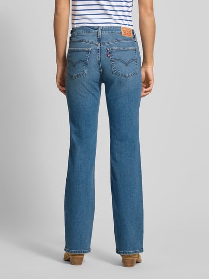 Levi's® Bootcut-Jeans aus Baumwoll-Mix Bleu 5