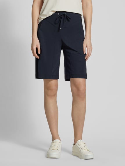 Raffaello Rossi Regular Fit Jogshorts aus Hightech-Jersey Modell 'Gira' Marine 4