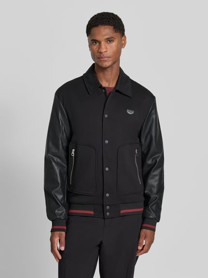 Antony Morato Sweatjacke mit Kentkragen Black 4