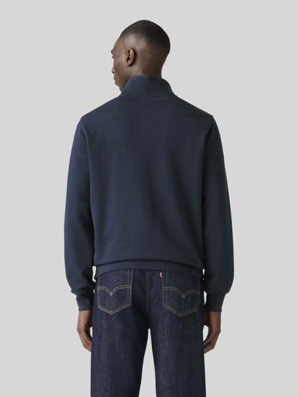 Levi's® Troyer o kroju relaxed fit z czystej bawełny Granatowy 5