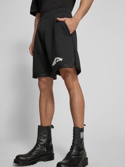 Dsquared2 Sweatshorts met elastische band Zwart - 3