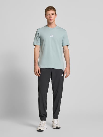 adidas Sportswear T-Shirt mit Logo und Rundhalsausschnitt Mint 1