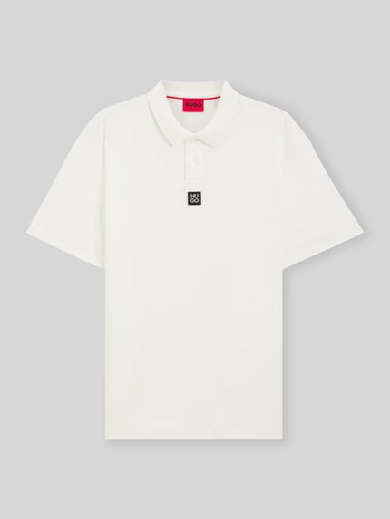 HUGO Regular Fit Poloshirt aus reiner Baumwolle Modell 'DEABONO_D' Kitt 2