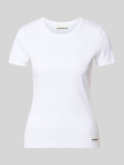 Slim Fit T-Shirt aus Baumwoll-Mix Modell 'KARDAA' Shop The Look MANNEQUINE