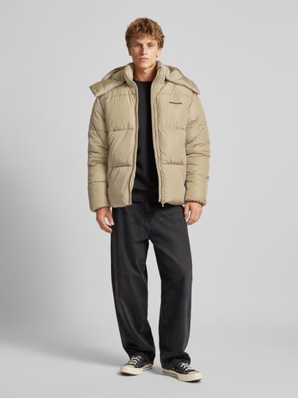 PEGADOR Steppjacke mit Stehkragen Modell 'MARTEN' Beige 1