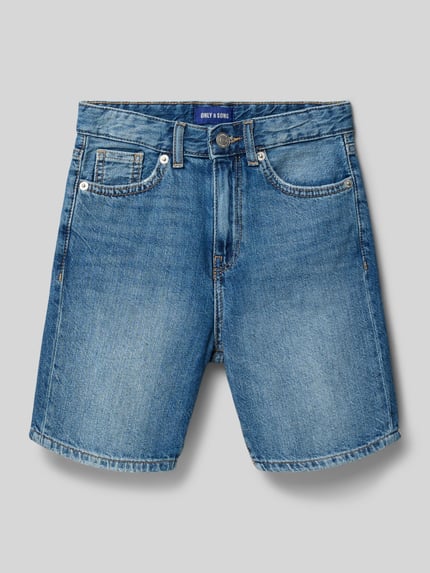 ONLY & SONS straight fit korte jeans van puur katoen model 'JEDGE' Blauw - 1