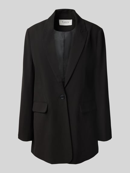 b.young Blazer mit Reverskragen und Pattentaschen Modell 'Danta' Black 2