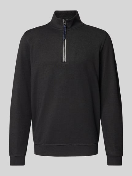 LERROS Sweatshirt mit Stehkragen Modell 'SELANIK' Black 2