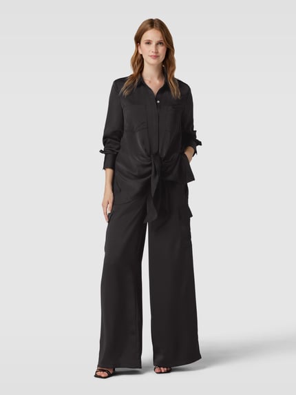 NovaLanaLove X P&C* Bluse mit Knotendetail - NovaLanaLove X P&C* Black 1